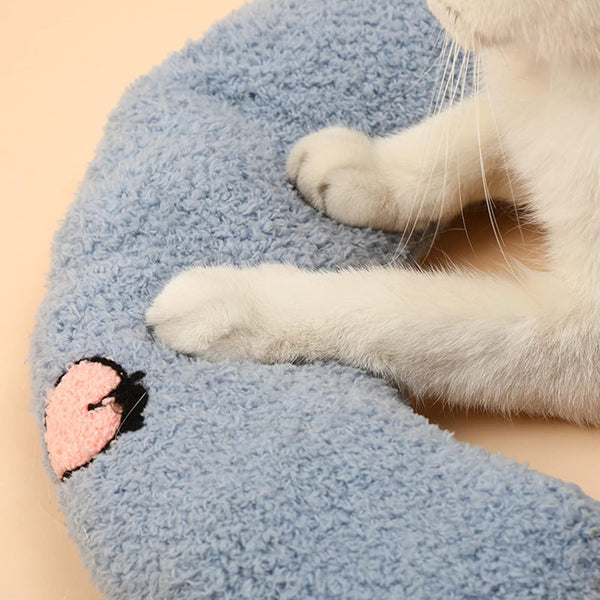 Fluffy Kitty Snuggle Pillow